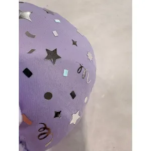 Disney 100th Anniversary Minnie Mouse Ears Lavender‎ Purple Silver Confetti Bow thumbnail 5