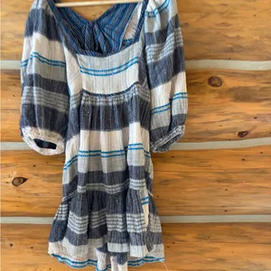 Free People Peasant Mini Dress size Medium thumbnail 4