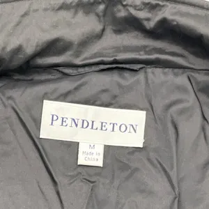 Pendleton Quilted Zip‎ Up Jacket Women Medium Textured Coastal Heritage Elevated thumbnail 8