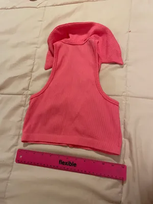 Garage V neck top thumbnail 2