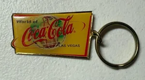 Vintage Coca Cola Las Vegas Keychain 1997 thumbnail 1
