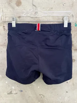 Tracksmith Turnover Short Tights in Navy Blue thumbnail 3