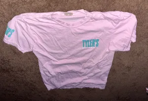 Tyler's Pink Short Sleeve Graphic Tee- Never worn thumbnail 1