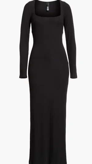 SKIMS Dress Long Sleeve Lounge thumbnail 2