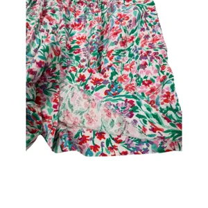 J.Crew Floral Linen‎ Viscose Blend Shorts Size 8 Multi Color Re-Imagined CG689 thumbnail 4