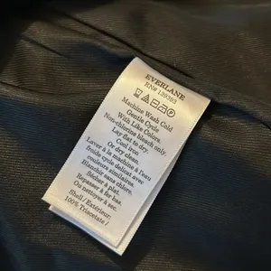 Everlane The Drapey Blazer Oversized Black Career Suit Jacket $198 NEW Size 6‎ thumbnail 9