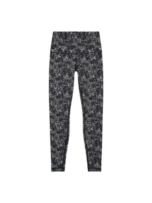 Lululemon Leggings Womens 6 Black Gray Abstract Print High Rise Yoga Pant thumbnail 2