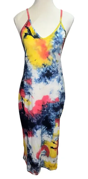 Tie dye maxi dress Multiple Size L thumbnail 1