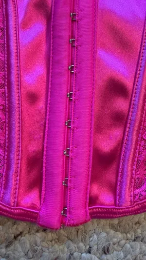 Hot pink corset thumbnail 3