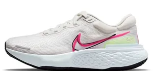 Women Nike ZoomX Invincible Run Flyknit White and Pink thumbnail 1