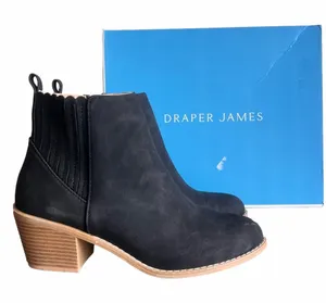 DRAPER JAMES Women's Elle Black Boot Size 8 #243330 thumbnail 1