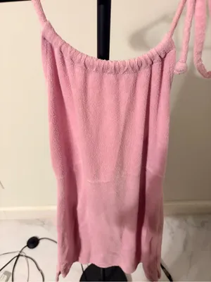 Forever 21 Light Pink Terry Slip Chemise thumbnail 1