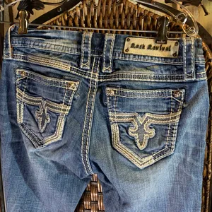 Rock Revival Jacklyn Boot Jeans Size 29 thumbnail 4