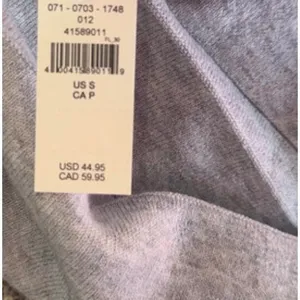 Aerie Skirt Gray Pleated Mini Tennis Skirt NWT Women's Small Preppy thumbnail 4