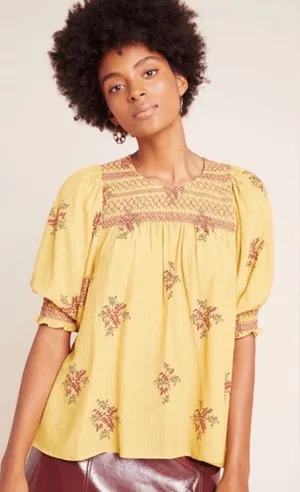 Anthropologie Dolan Rebecca Blouse size‎ Small thumbnail 1