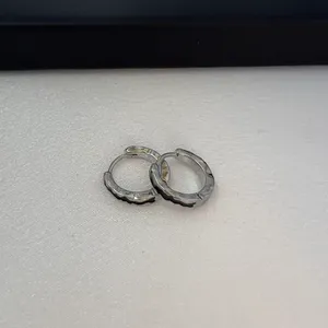 14mm Irregular Small Hoop Earrings for Men Women Streetwear Hip Hop Punk Unisex Style thumbnail 2
