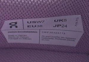 ON CLOUDPULSE Next Sakura dew athletic training running shoes sneakers sz 7 new thumbnail 3