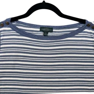 Lauren Ralph Lauren Striped Top Blue‎ Large thumbnail 4