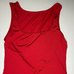 SheIn Red Square Neck Tank Top Women's Medium thumbnail 5