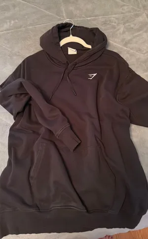 Gymshark Hoodie Black thumbnail 1