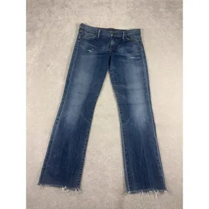 Citizens Of Humanity‎ Jeans Womens 29 Blue Ava Low Rise Straight Med Wash USA thumbnail 3