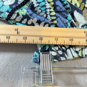 642 | Aerie Floral Ruffle Boho Festival Smocked Flowy Pull On Shorts Women's XS‎ thumbnail 2