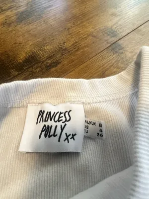 white princess polly cropped tank top thumbnail 2