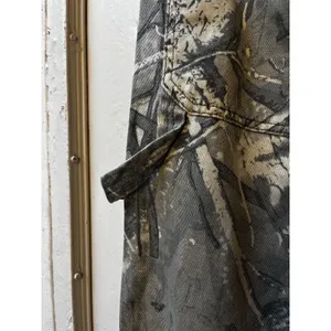 Y2k Low rise Jeans 3 Camouflage Cargo low rise Wide Leg Urban Alternative Skate thumbnail 7