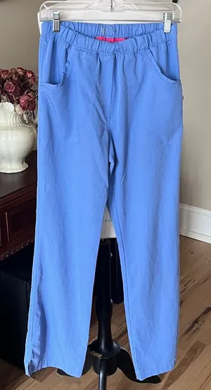 Urbane Ultimate Scrubs Pants XS Tall Periwinkle Blue thumbnail 1