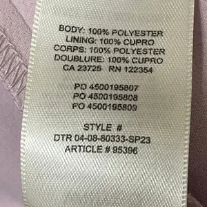 Aritzia Wilfred Lilac Purple Sleeveless Square Neck Fit & Flare Mini Dress 10 thumbnail 5