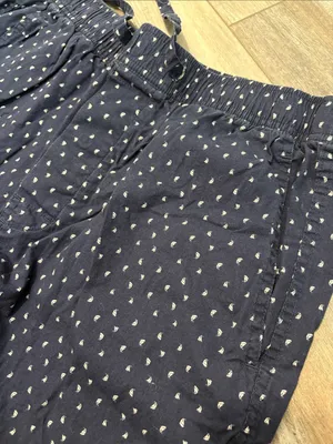 J. Crew Classic pajama pant Navy sailboat print Pajama Pants medium thumbnail 3