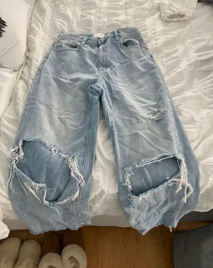 Princess Polly Abrand Distressed High Waisted Jeans thumbnail 3