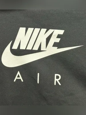 Nike Air Women’s Cropped Hoodie Black Pullover Sweatshirt Logo Pocket Size M thumbnail 5