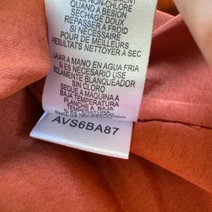 BCBGMAXAZRIA Terracotta Orange Smocked Embroidered Mini Dress AVS6BA87 Size 4 thumbnail 8