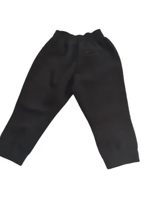 Gymshark black ruched crop joggers size small thumbnail 2