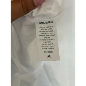 Susana Monaco poplin drop waist skirt White Maxi A-Line Skirt size medium NWT thumbnail 8