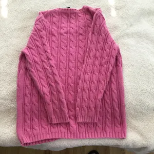 Gap Vintage Cable Knit Cardigan Sweater Pink - Sz S thumbnail 7