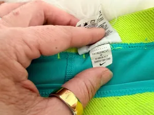 Nike Pro 3" Training Shorts Teal Neon Yellow Size M thumbnail 4