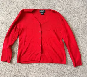 Red Cardigan thumbnail 1