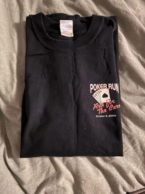 Tee shirt Black Size L thumbnail 1