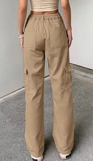 Khaki Cargo Pants thumbnail 7