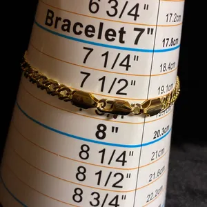 Elegant Gold tone Link Bracelet 7.5” thumbnail 5