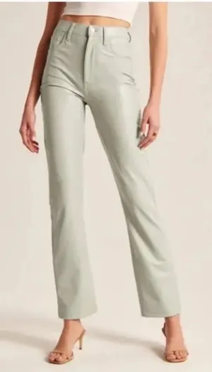 Abercrombie & Fitch Vegan Leather Pants thumbnail 1