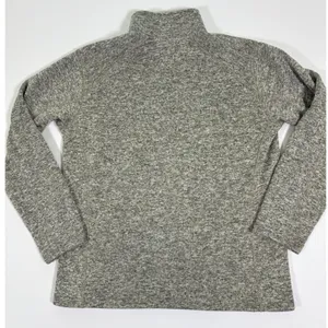 Eddie Bauer Mens XL Gray Heather Quarter Zip Fleece Pullover K3066581 thumbnail 4