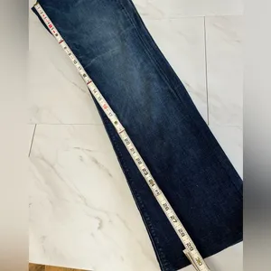 7 for all mankind stretch high waist bootcut distressed jean size 31 thumbnail 7