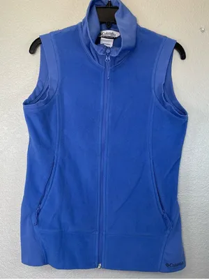 Columbia fleece vest SZ M thumbnail 1