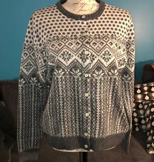 G.H Bass & Co Button Down Cardigan, Large thumbnail 1