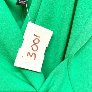 Blue Blush Dress Women Size Large Green V-Neck Twist‎ Front Spaghetti Strap Mini thumbnail 3