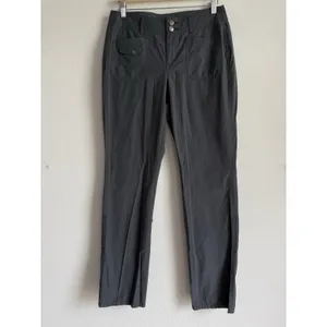 Marmot Delaney Women's Hiking‎ Pants Charcoal Gray Roll Up Convertible Size 6 thumbnail 3