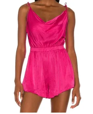 Maelle Romper Hot Pink thumbnail 2